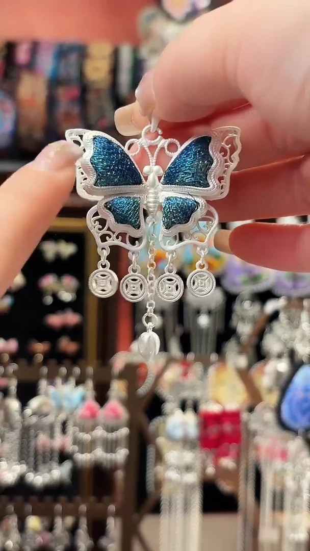 织绣 云织谣民族风精美饰品   33