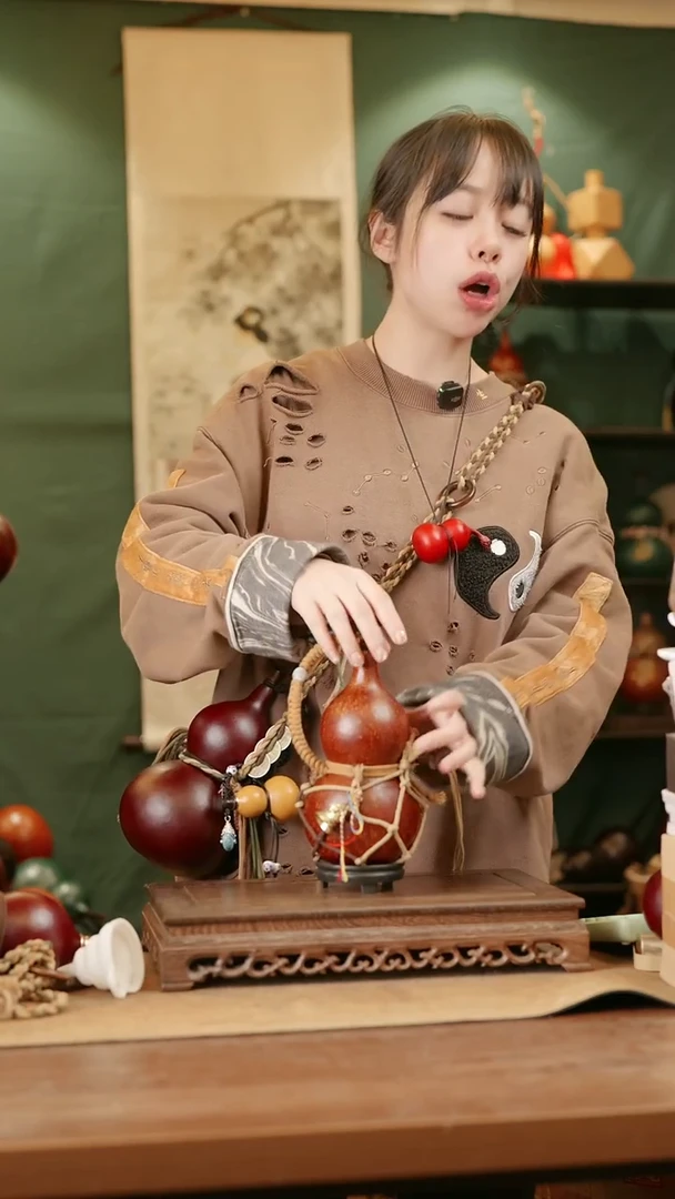 241号精品天然大漆酒葫芦一物一拍~