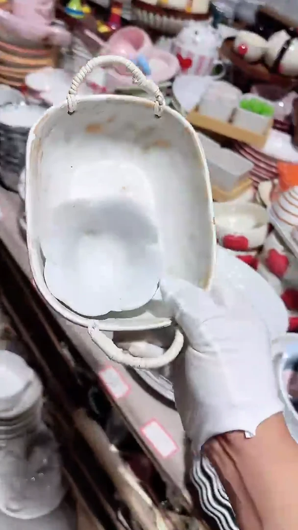 碗粗陶麻绳碗味碟2件套微瑕 凑满20元包邮