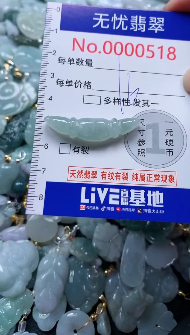颈饰未镶嵌翡翠518