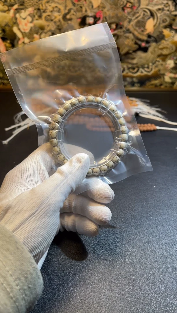 【闪购商品】星月菩提手串原生态半壁江山河豚8/7【拆封不退不换】