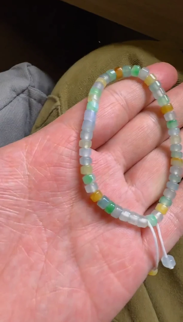【闪购商品】定制翡翠未镶嵌手链
