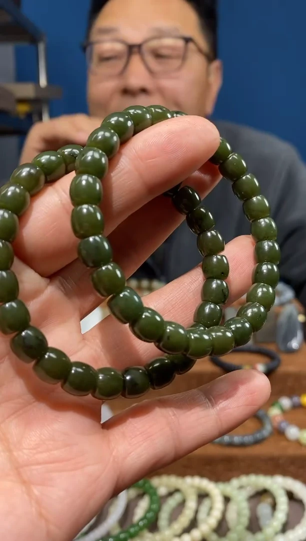 【闪购商品】和田玉手链未镶嵌一百元以内不走基地不配证书