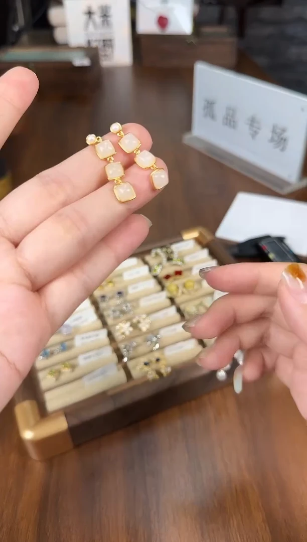 无925银S55 耳钉多样性发一