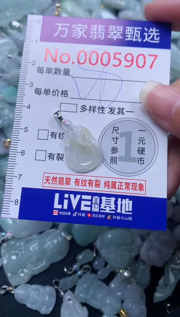 颈饰未镶嵌翡翠5907