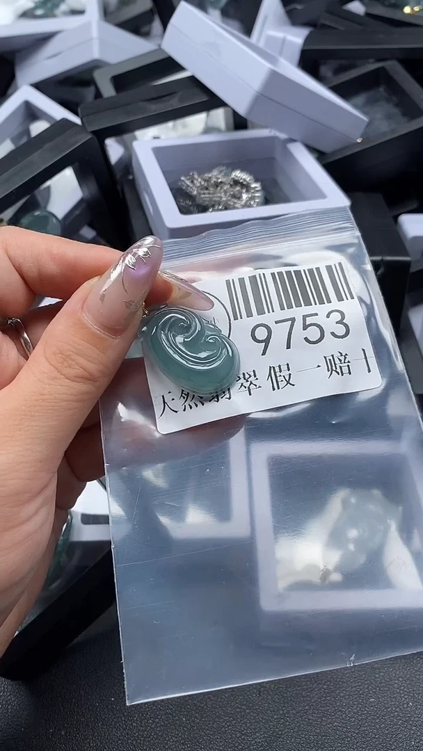 吊坠(不含链)未镶嵌翡翠9753