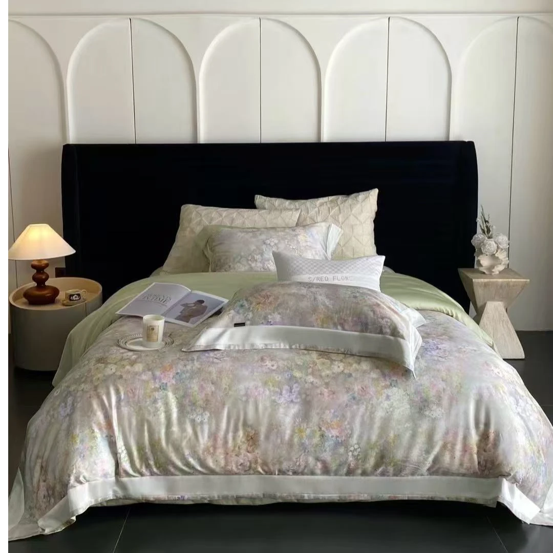 燕姐孤品四件套月光之梦印花欧式