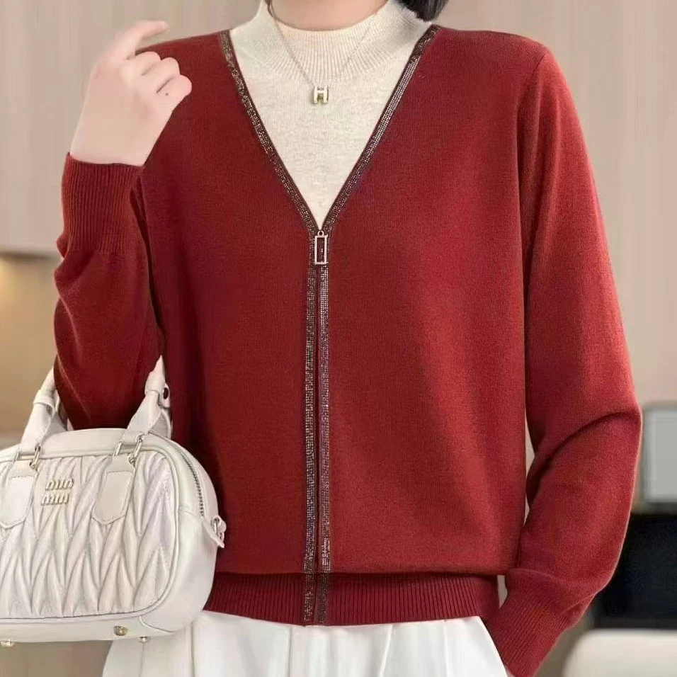 菲扬女装-时尚网红洋气百搭毛衣针织衫25088款