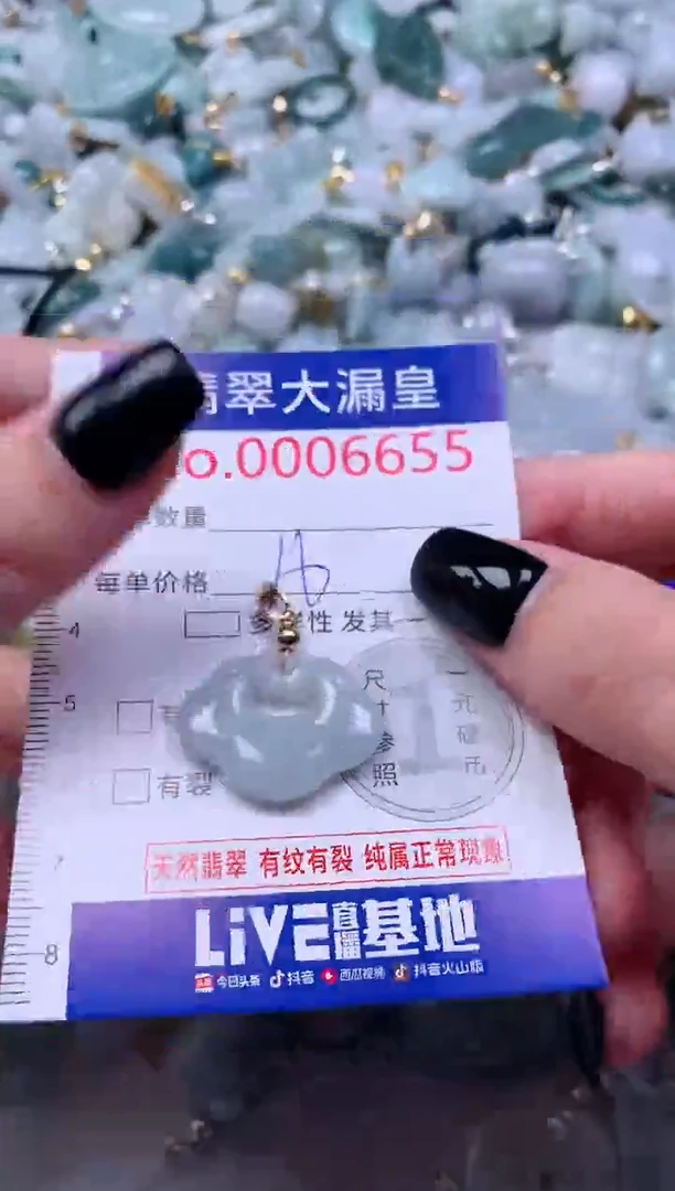 颈饰未镶嵌翡翠6655