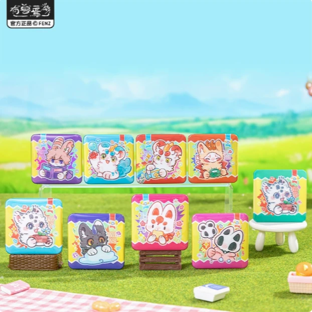 新品正版有兽焉彩云山系列特别版马口铁徽章动漫吧唧盲盒装饰胸针