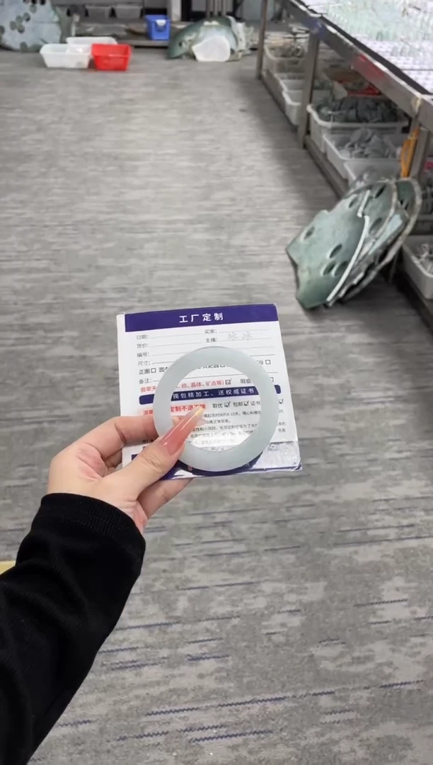 未镶嵌手镯定制翡翠七*定制手镯ADL6/DZS