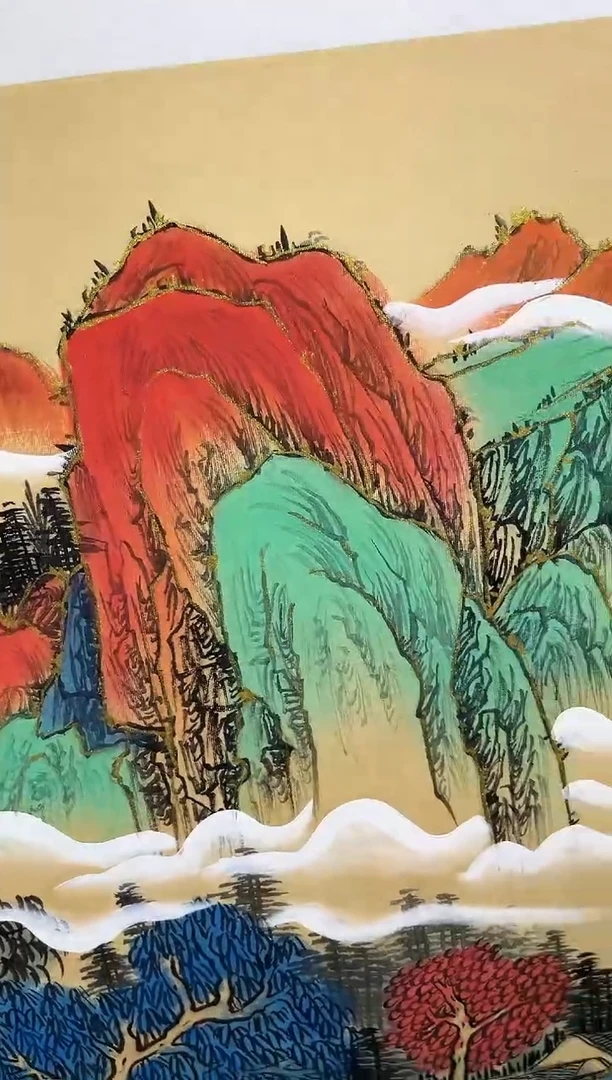 【闪购商品】国画郑乐华绘画手绘作品13-49