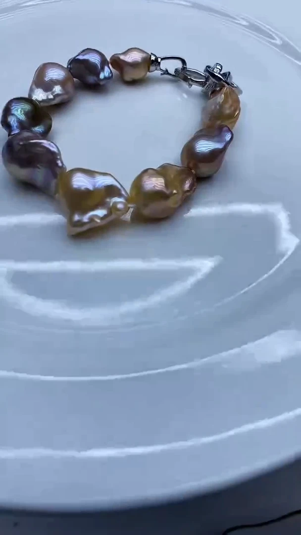 未镶嵌手链淡水珍珠1