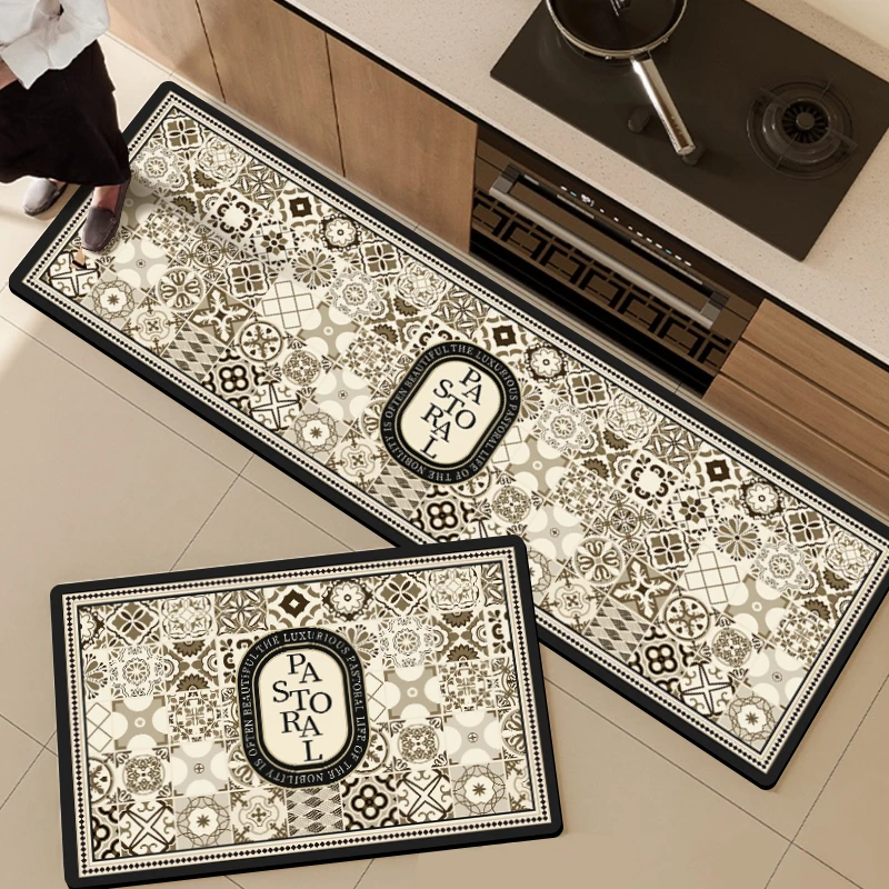 【60X180+60X90】硅藻泥飘窗垫卧室厨房地垫脚垫轻奢卫生间防滑垫子