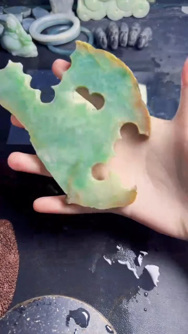 未镶嵌挂件翡翠天然翡翠049