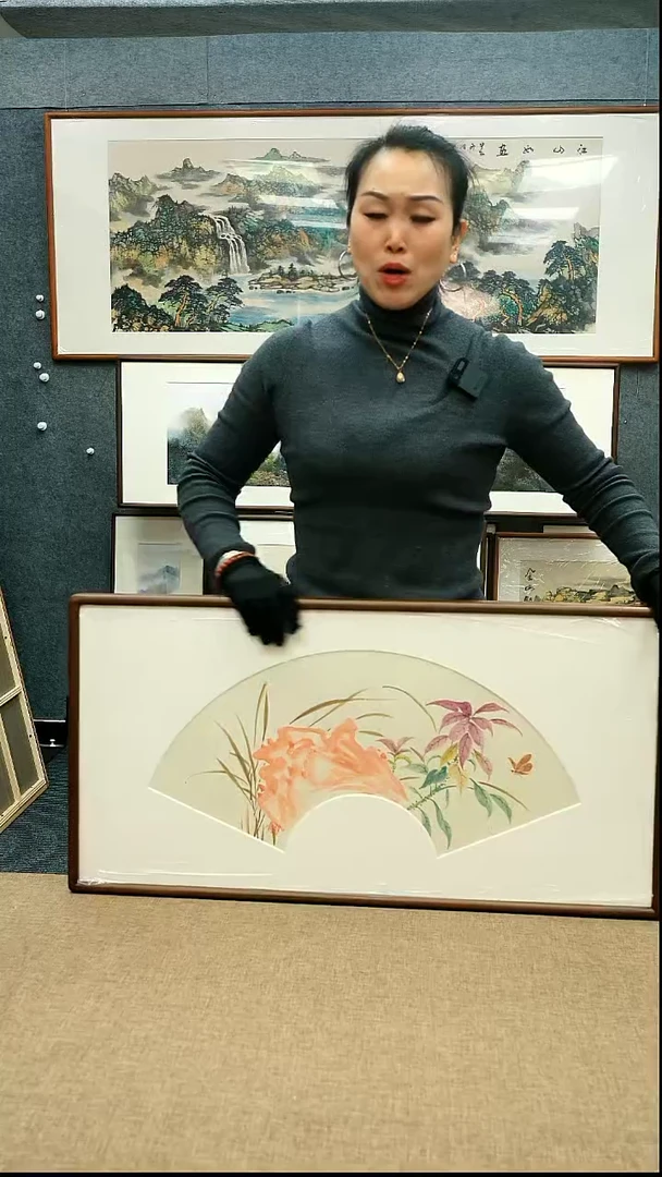 【闪购商品】国画42*82本土老师花鸟