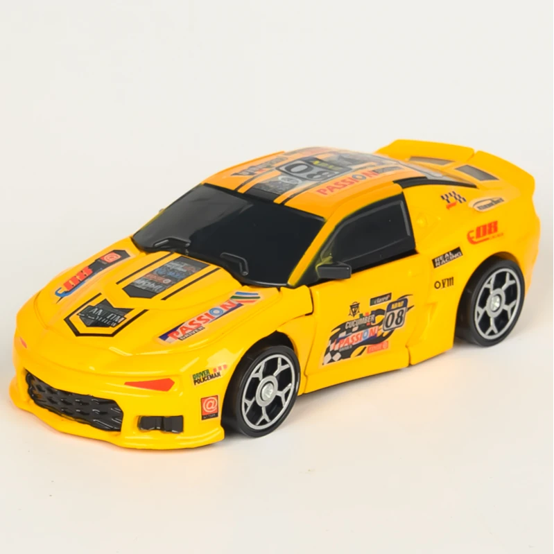 合金黄色变形机器人车FB