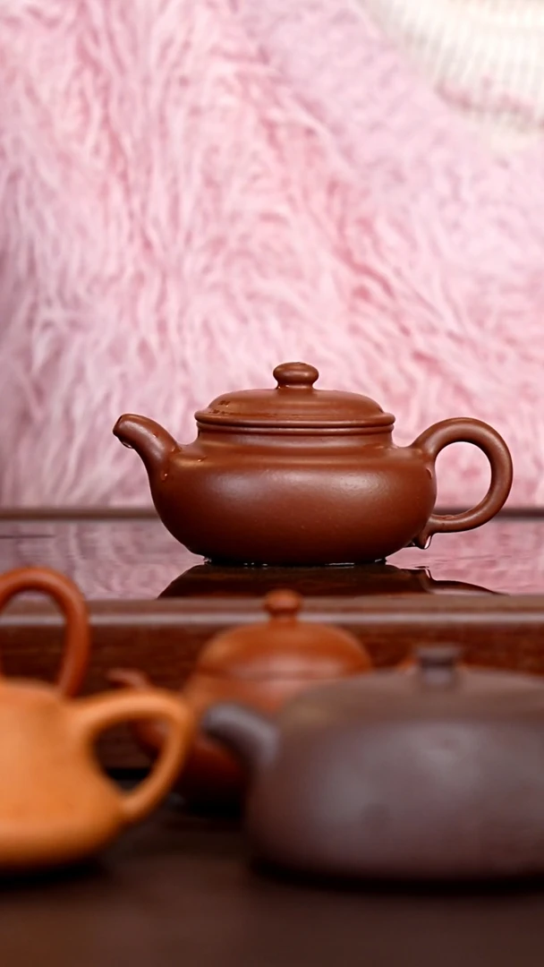 茶壶紫砂平台底槽青仿古