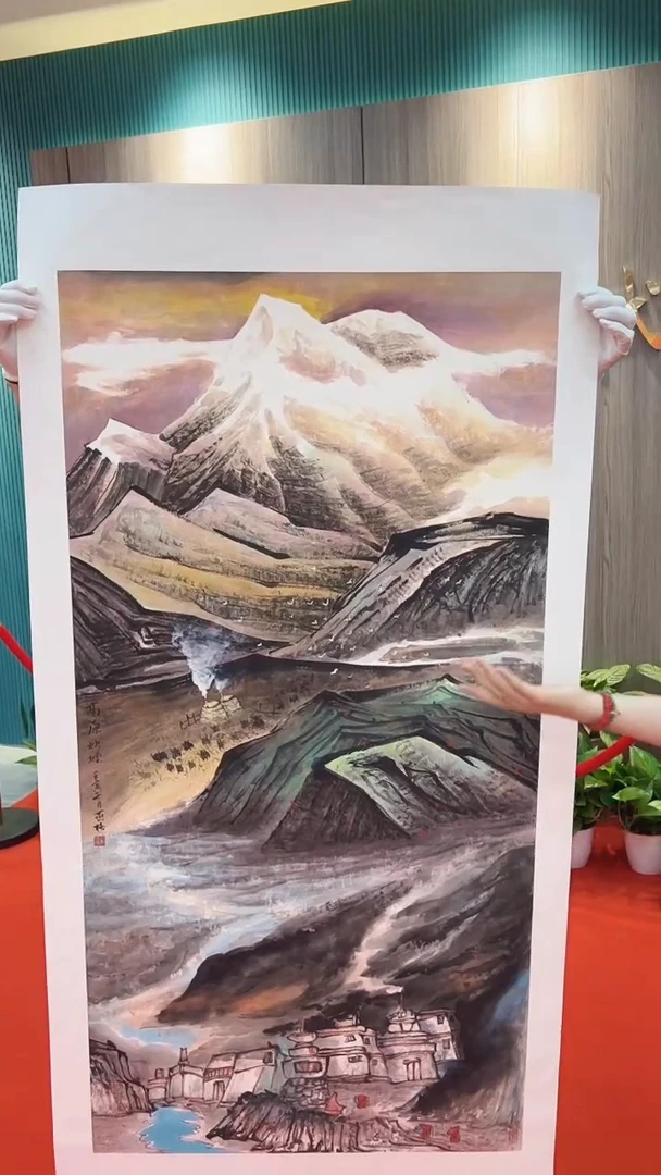 国画秦燕格老师绘画作品A618-34