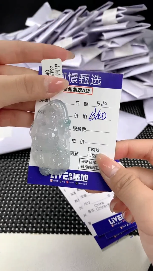 翡翠未镶嵌颈饰141