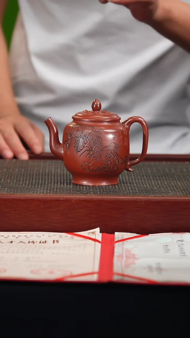茶壶紫砂 宜兴紫砂原矿壶