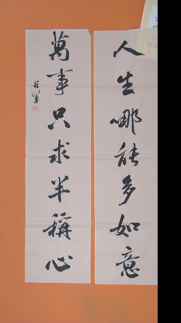 书法王老师精美作品138*34