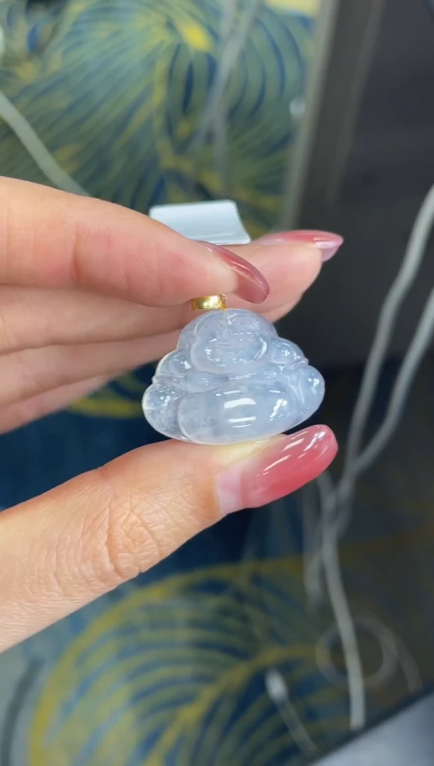 18K金镶嵌定制翡翠DDJ36310