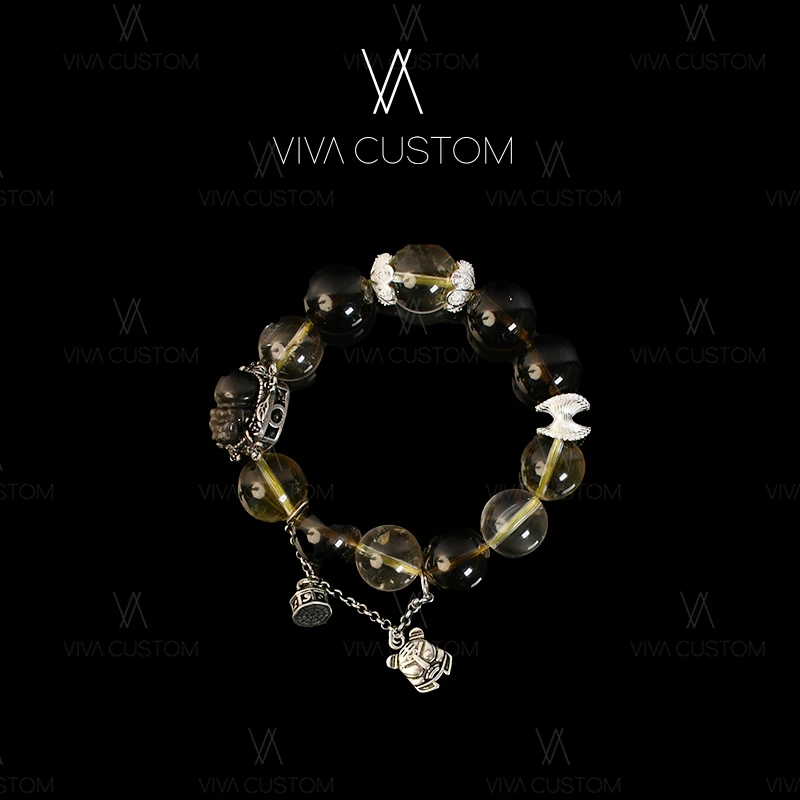 铜合金手链 中式国风瑞兽手链◎