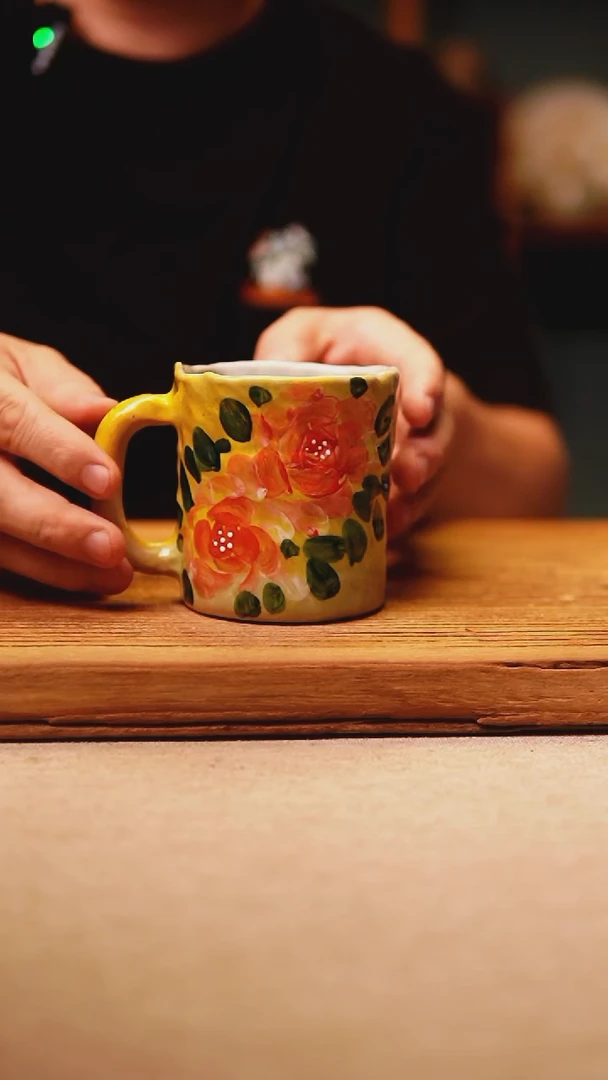 @@陶园瓷舍@@纯手工手绘@高温釉下彩