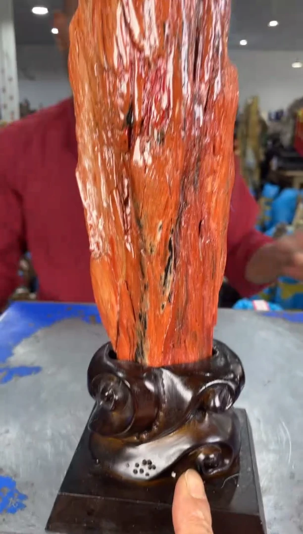 【闪购商品】硅化玉摆件未镶嵌4