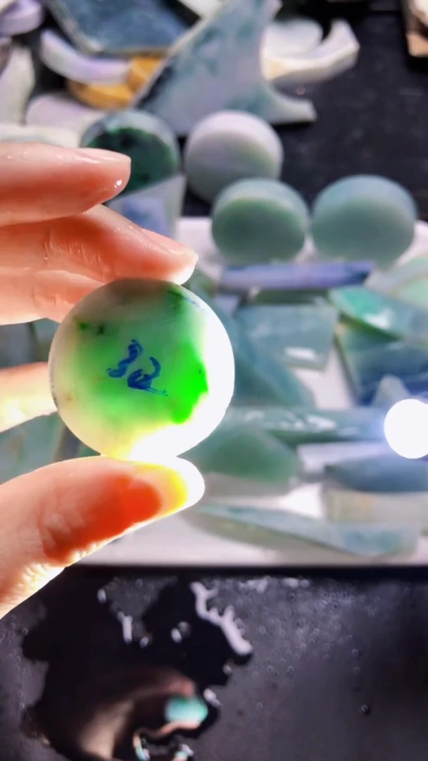 颈饰未镶嵌翡翠新店开业大优惠123