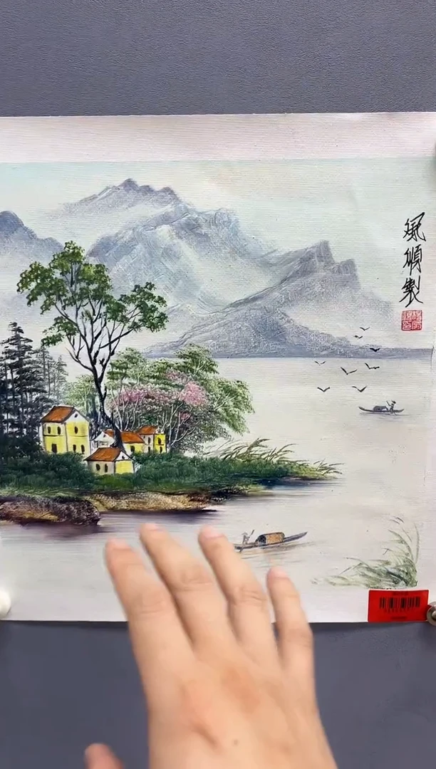 油画杨风顺-1平尺-油画-画布