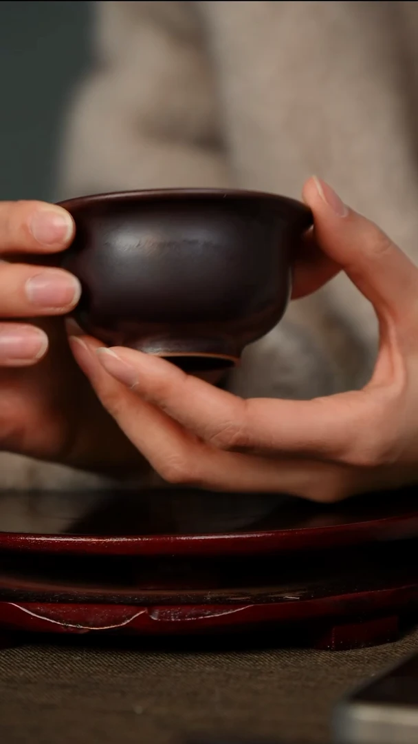 全品 紫金 压手杯