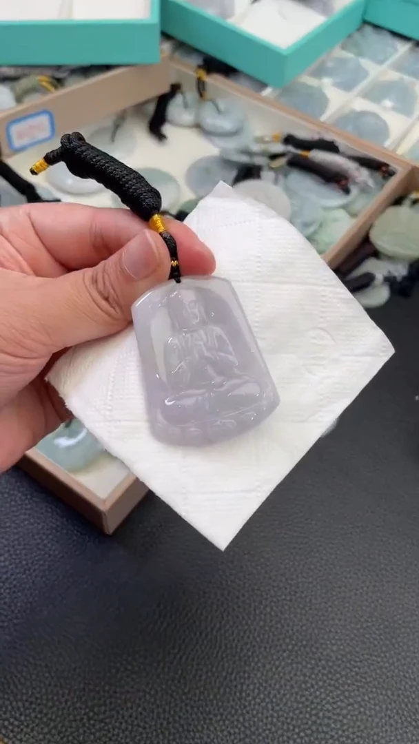 颈饰未镶嵌翡翠天然缅甸翡翠A货253