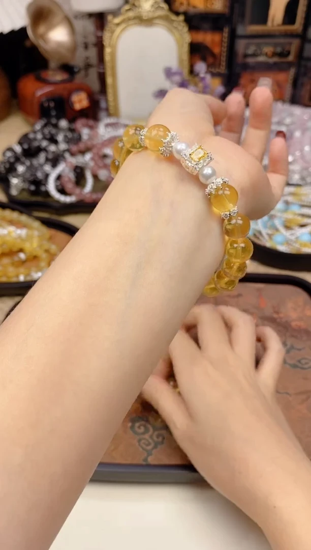 【闪购商品】萤石手链未镶嵌1264手串