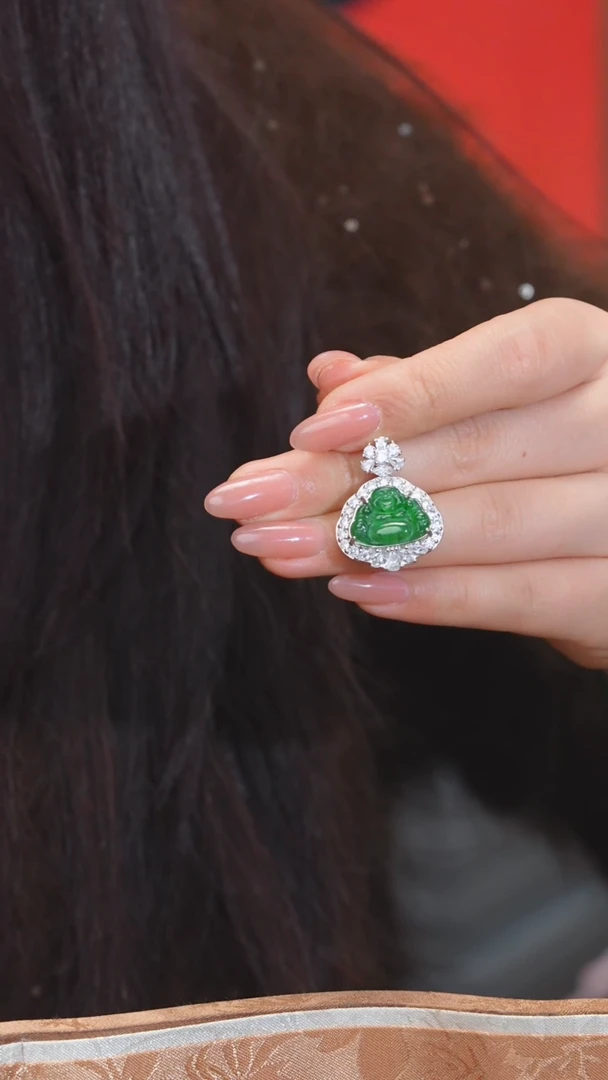 【闪购商品】翡翠吊坠(不含链)未镶嵌多样性发@@W9608