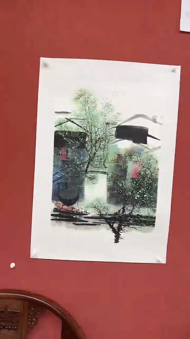 书法豆树隶《精品国画》