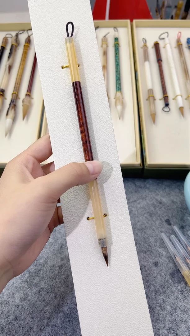 蛇纹木羊角紫豪作品级