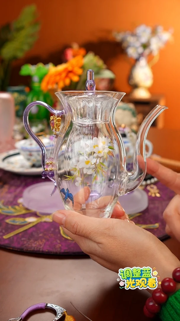 Miss甜甄选家居好物推荐--茶壶+茶具装饰滴流