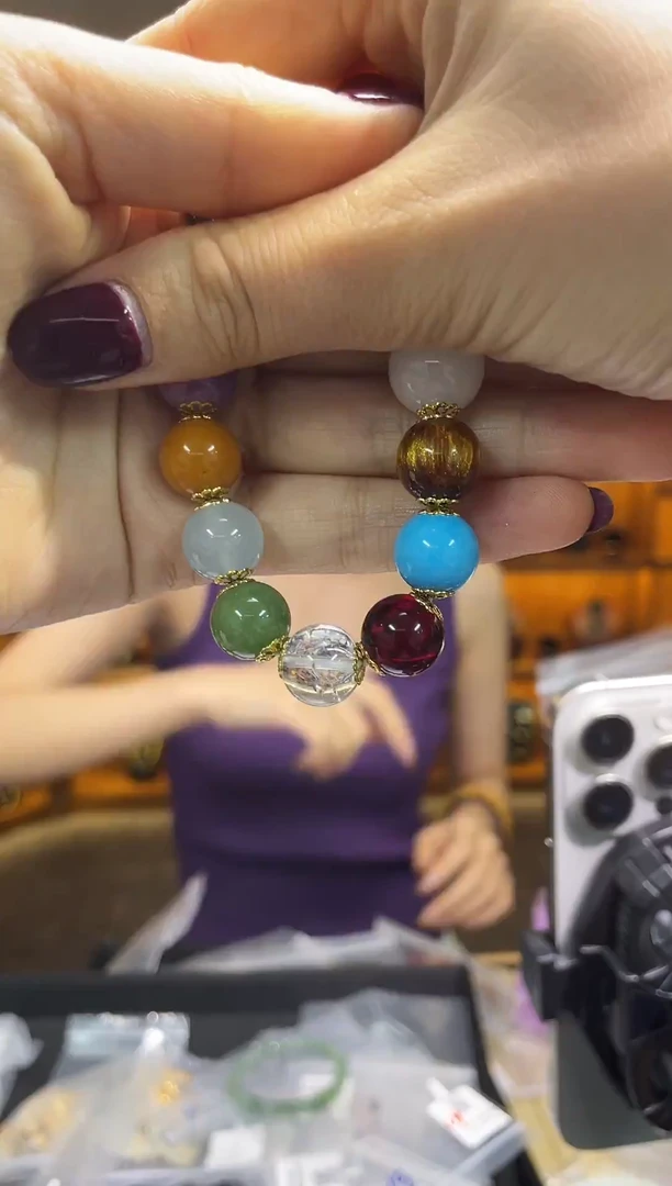 未镶嵌手串水晶（多样性发一件）