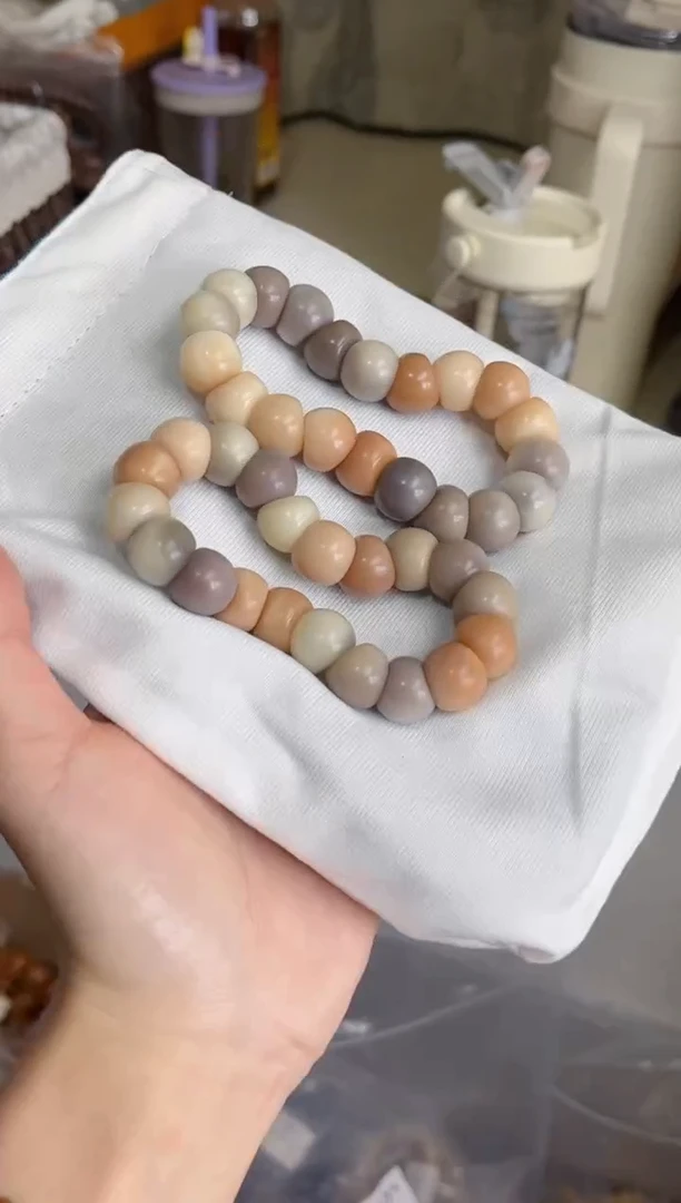 菩提根/象牙果手串r10玉化大肠14手串