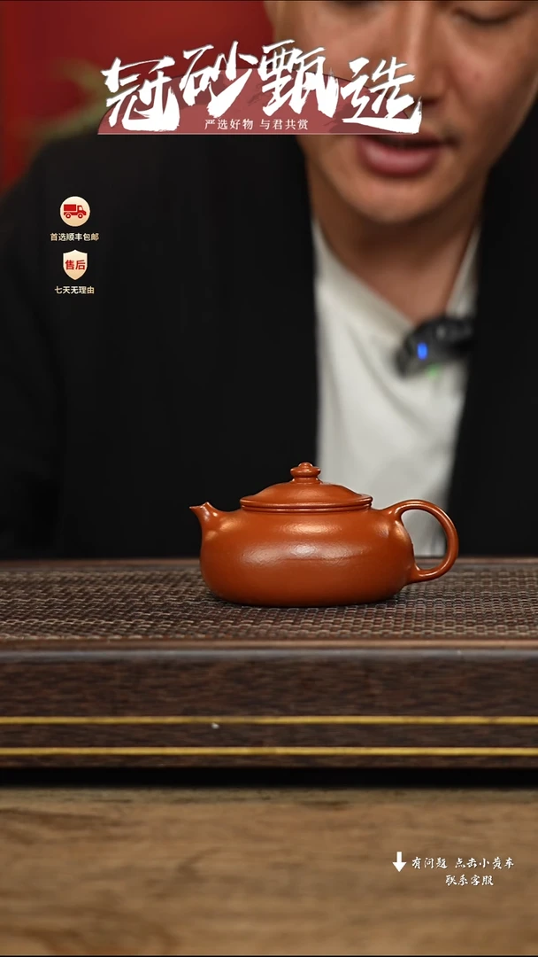 【闪购商品】紫砂茶壶冠砂甄选72