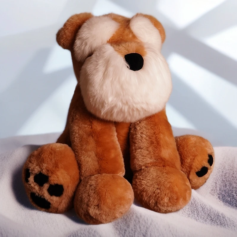 【85cm羊毛雪纳瑞】大型玩偶表白礼物节日礼物居家摆件宝藏文创