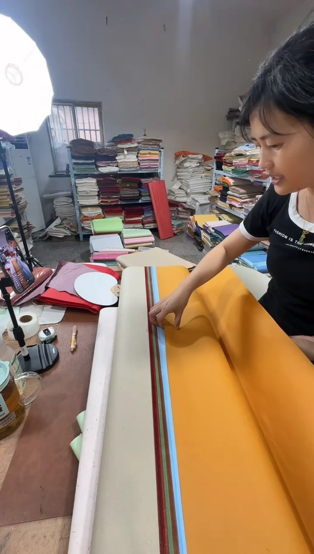 六尺50张褚皮十色光板