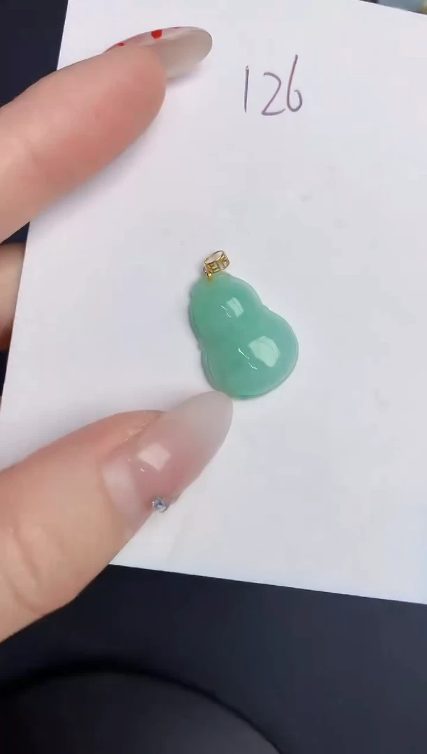 【闪购商品】翡翠颈饰18K金镶嵌00000000000