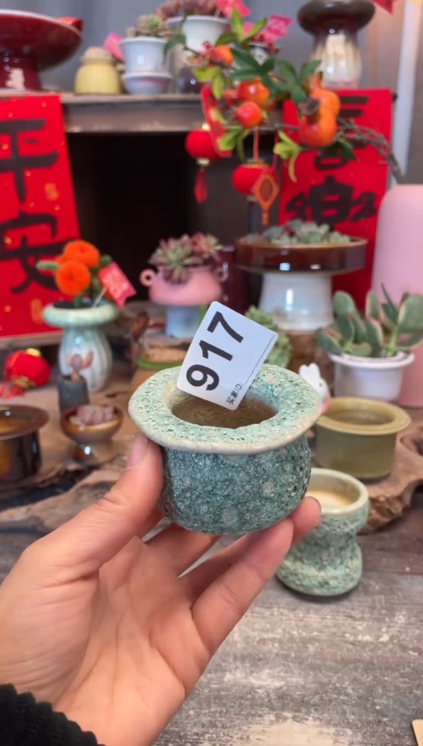 【闪购商品】摆件917知木小芳花盆