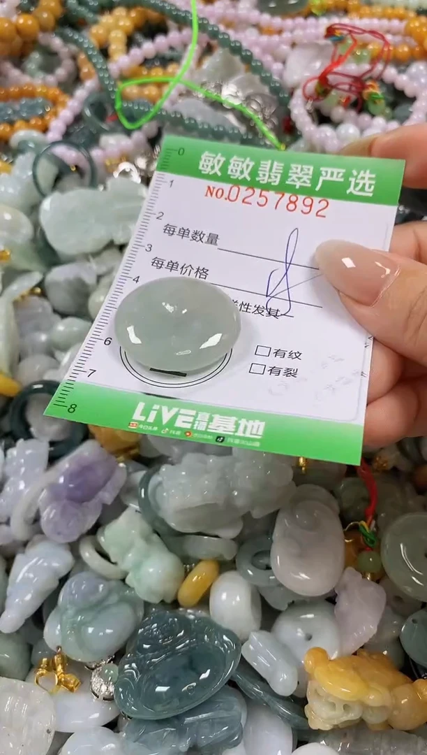 翡翠未镶嵌颈饰闪购0257892