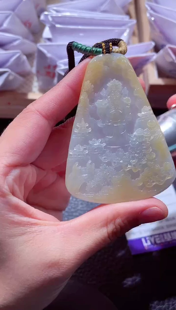 颈饰未镶嵌翡翠00003856