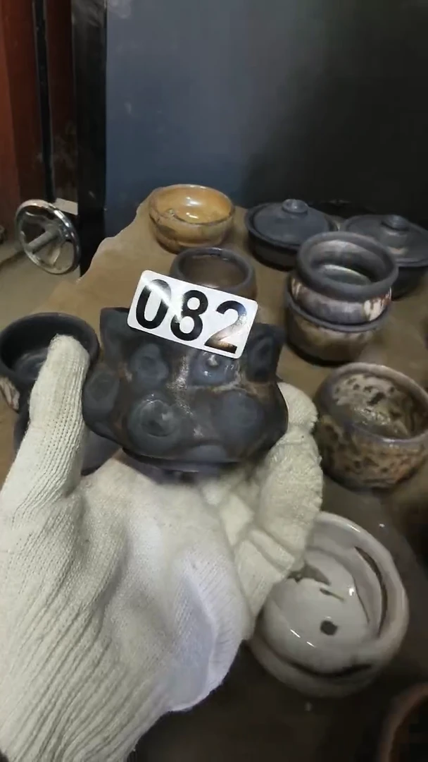 【闪购商品】其他陶瓷柴烧主人杯082