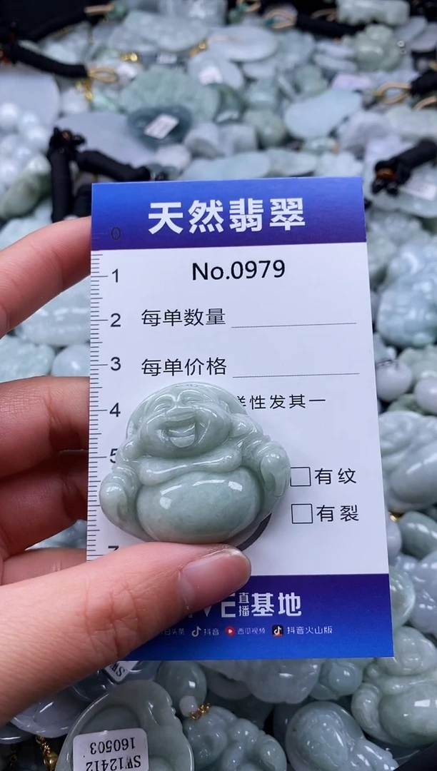 【闪购商品】翡翠颈饰未镶嵌缅甸A货翡翠0979
